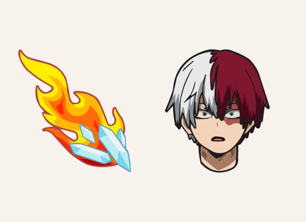 Shoto Todoroki Cursor