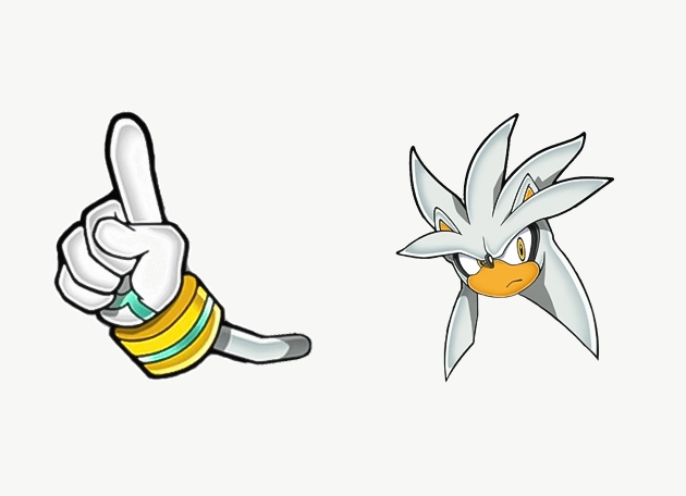 Silver the Hedgehog Sonic Cursor