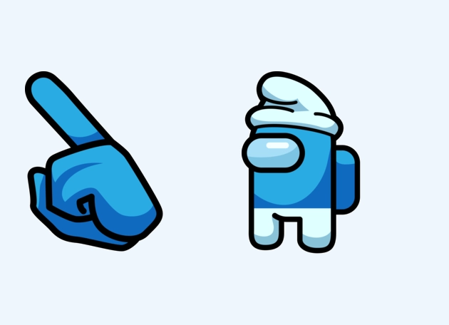 Smurf Among Us Cursor
