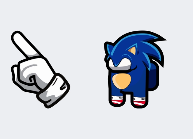 Sonic the Hedgehog Among Us  Cursor