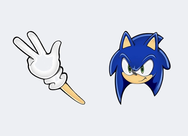 Sonic The Hedgehog Sonic Cursor