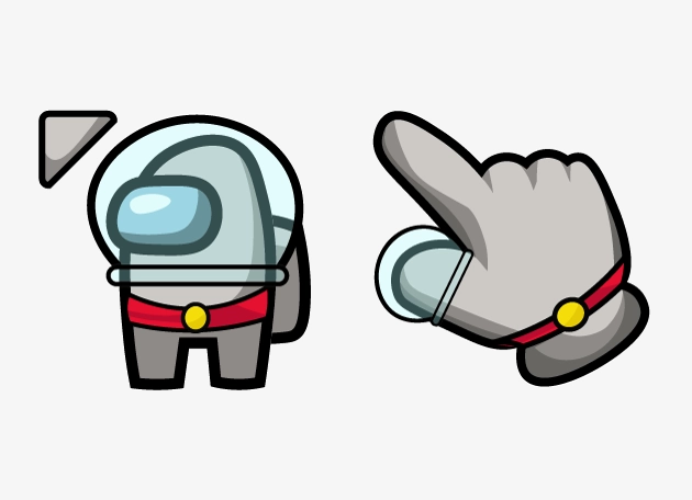 Spacewalk impostor among us cursor