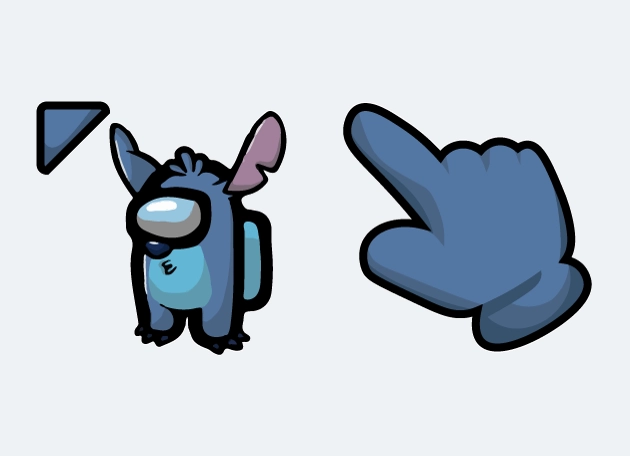 Stitch impostor among us cursor