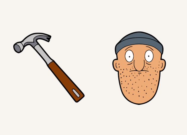 Teddy and Hammer Cursor