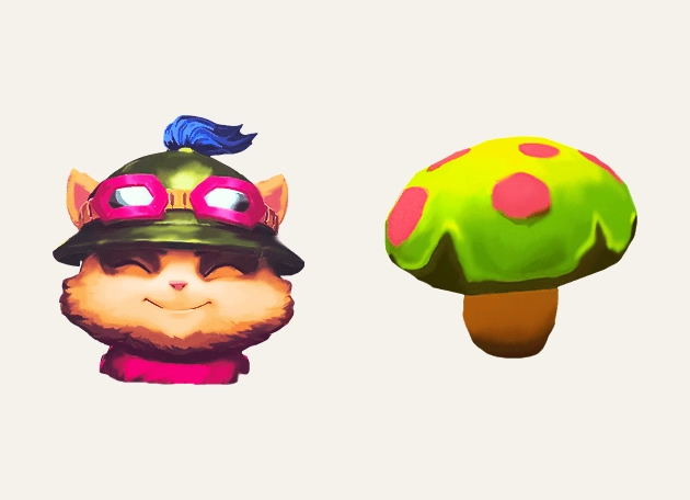 Teemo League of Legends Cursor