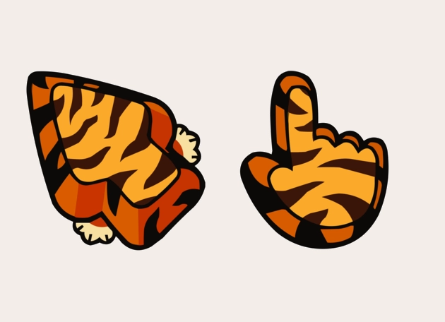 Tiger Arrow Cursor