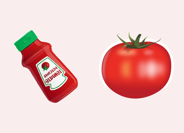 Tomato Ketchup Eats And Drinks Cursor