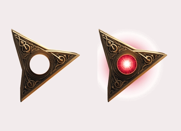 Triangle Ouija Fantasy Cursor