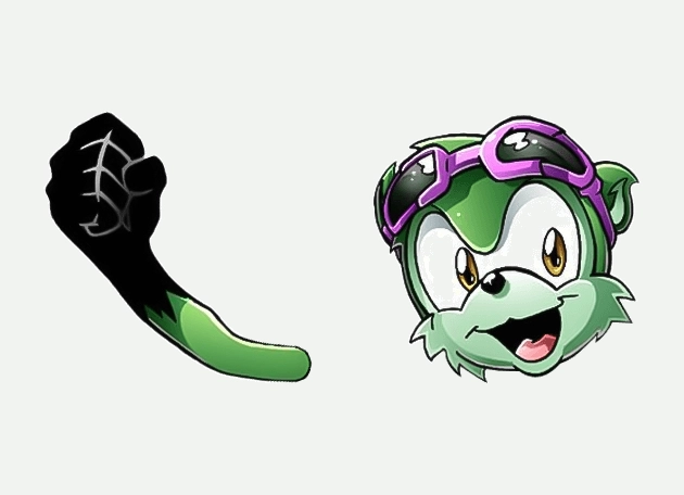 Tyler the Wolf Sonic Cursor