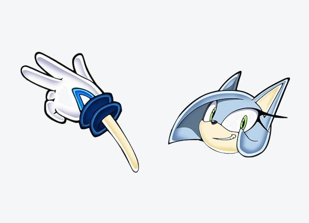 Velocity the Cat Sonic Cursor