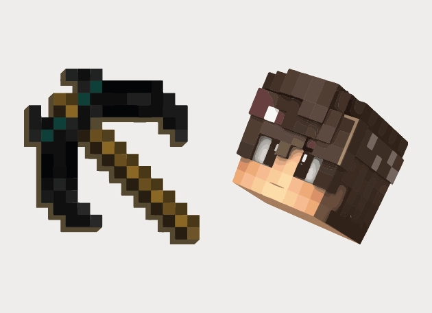 Warrior With Halberd Minecraft Cursor
