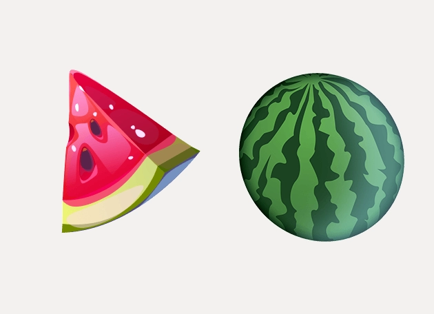 Watermelon Eats And Drinks Cursor