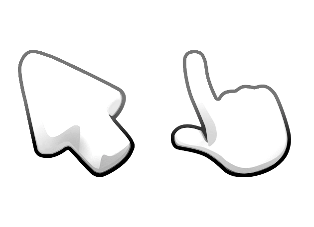 White Color Cursor