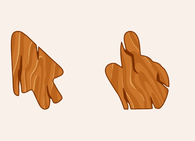 Wood Cursor