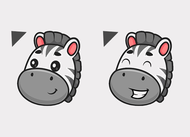 Zebra Cute Animal Cursor