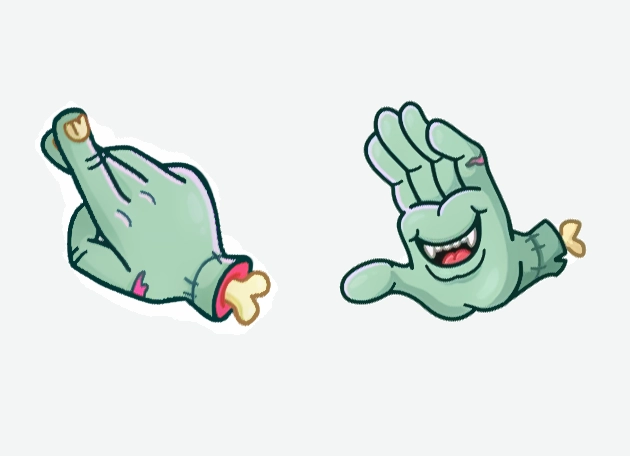 Zombie Hand Cursor
