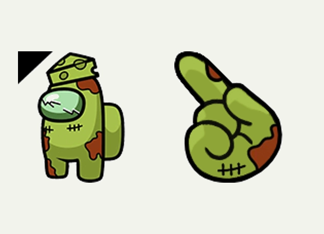 Zombie Impostor Among Us Cursor